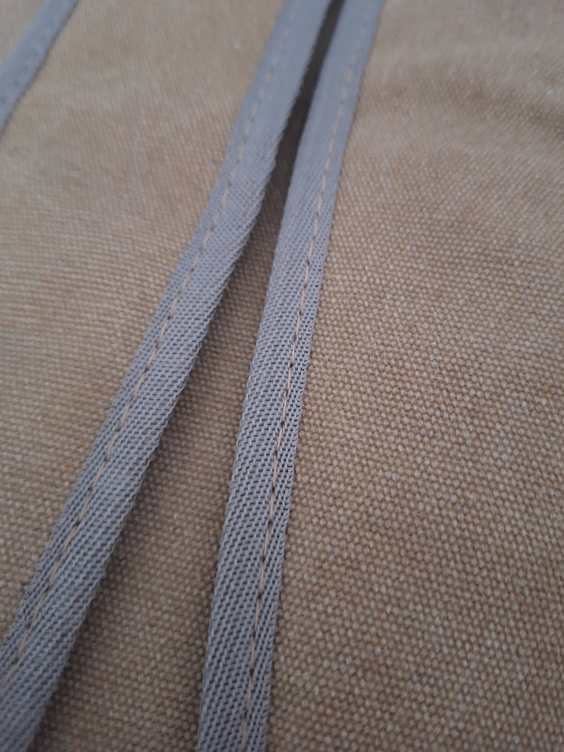 Mill The Sky: Lets-GO rustic and distressed heavy duty nylon backpack in STONEWASHED KHARKI My Store