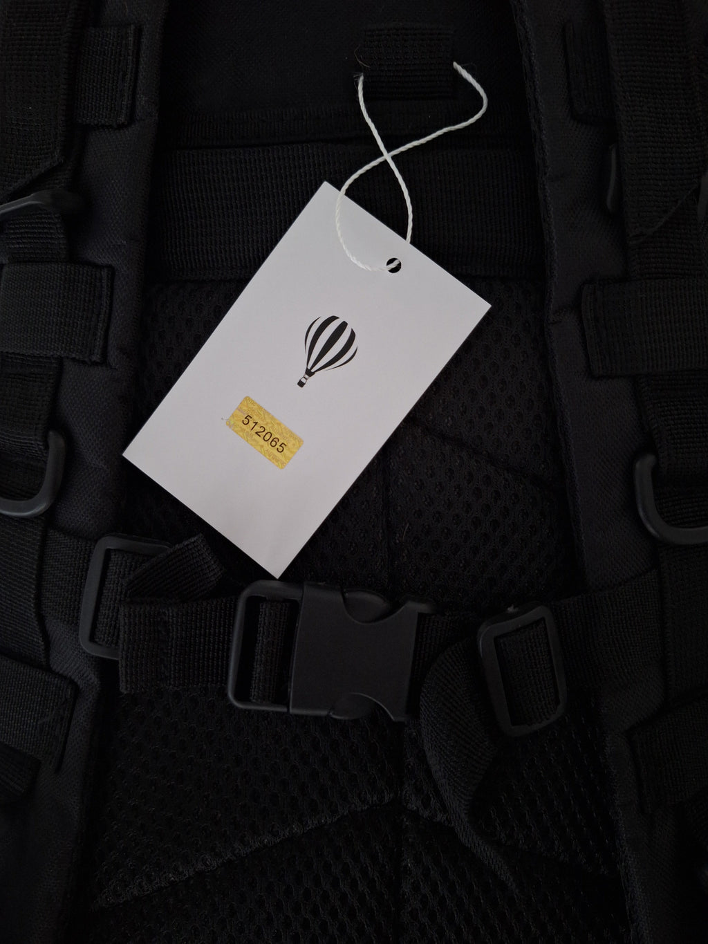 Mill The Sky: Go-TREKmini Heavy Duty Mult-Storage Adjustable Fit Hiking Backpack. JET BLACK Mill The Sky