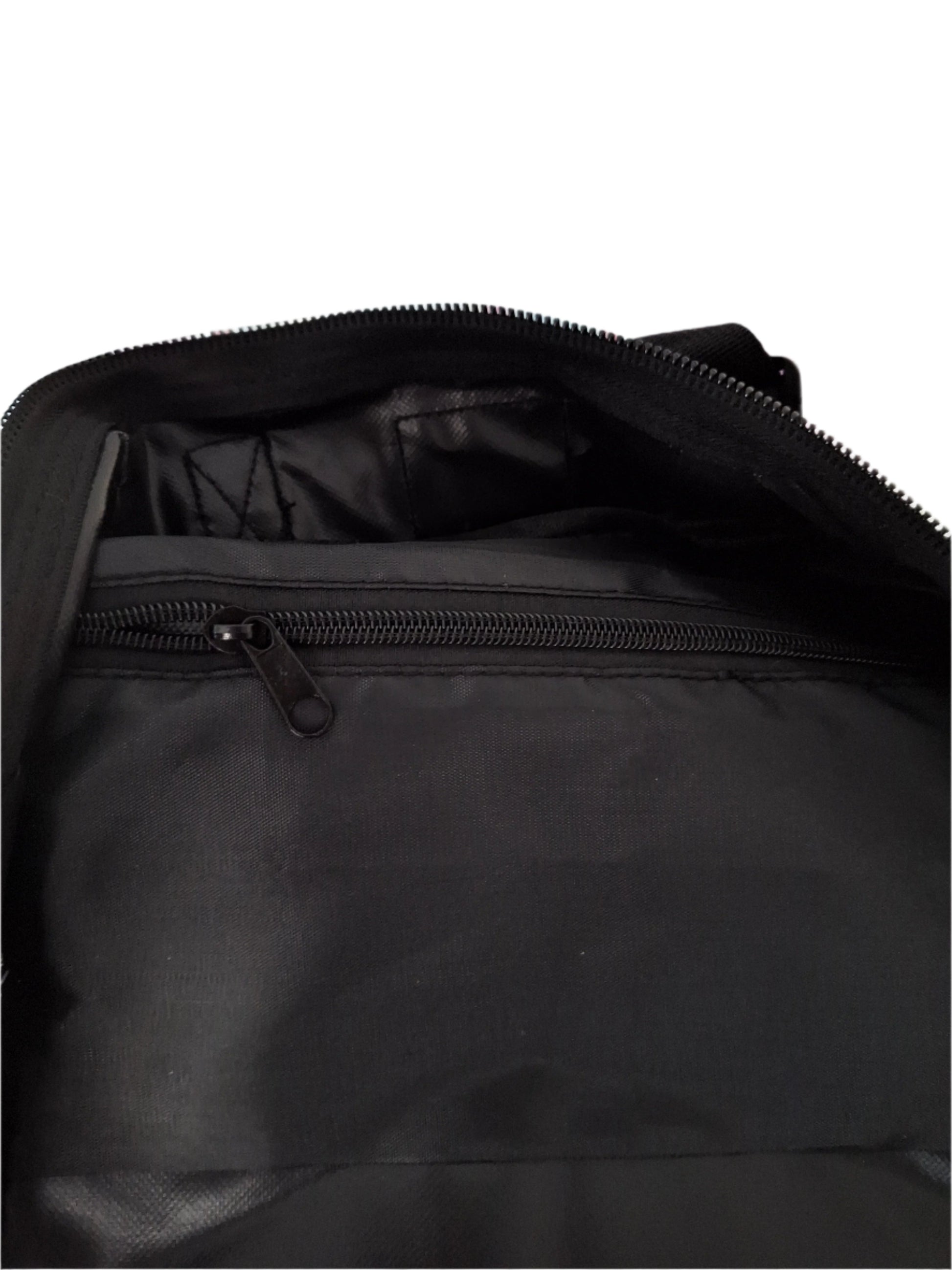 Mill The Sky: Go-TREKmini Heavy Duty Mult-Storage Adjustable Fit Hiking Backpack. JET BLACK Mill The Sky