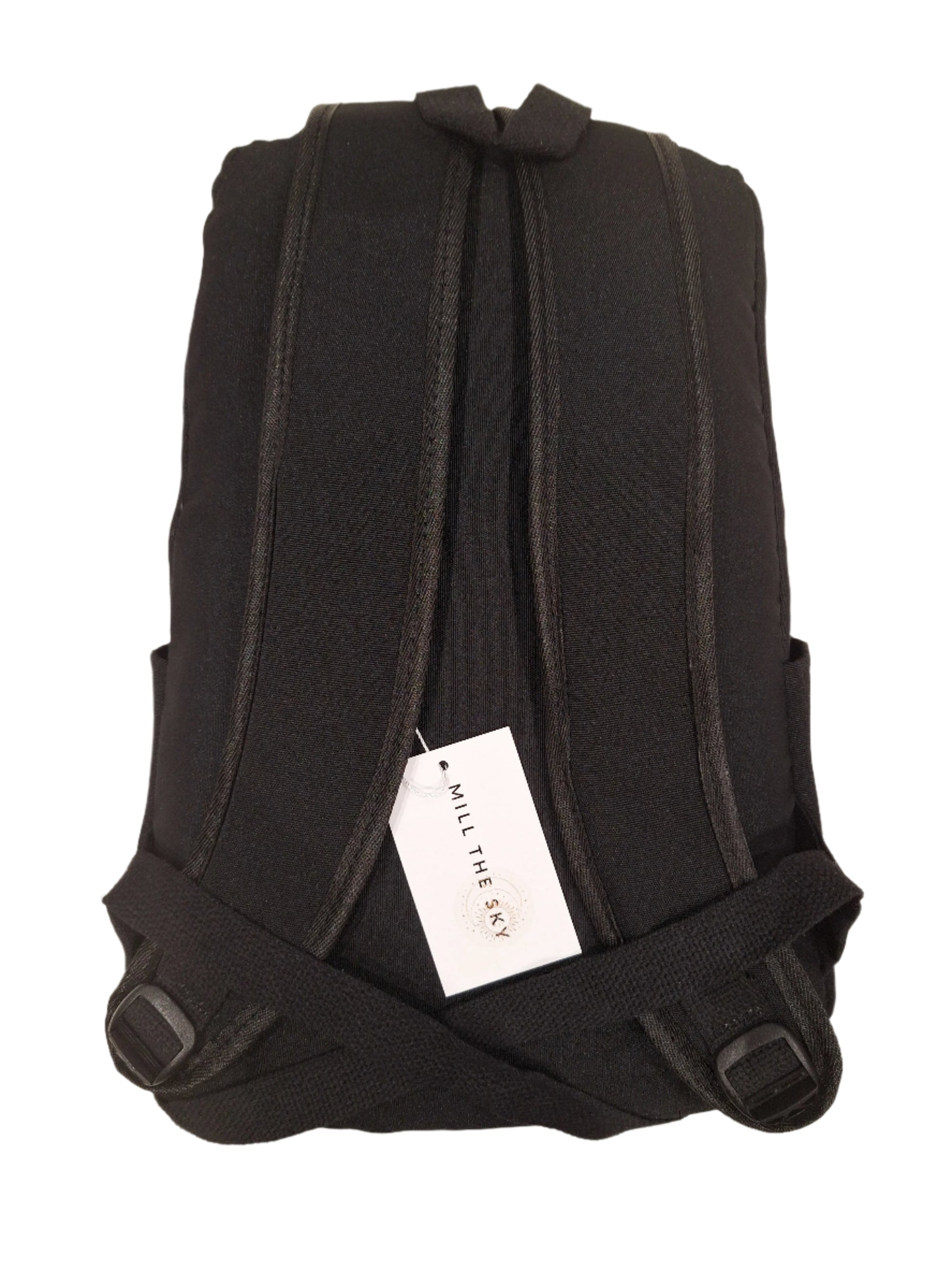 Mill The Sky: Balloon-Dog-MAFIA Padded Artistic Vibrant Canvas Rucksack Backpack For School Work Travel Mill The Sky