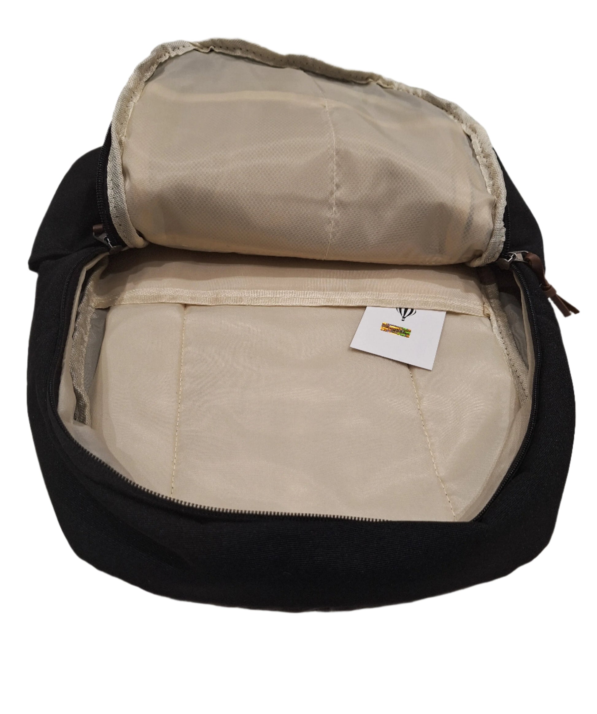 Mill The Sky: Balloon-Dog-MAFIA Padded Artistic Vibrant Canvas Rucksack Backpack For School Work Travel Mill The Sky