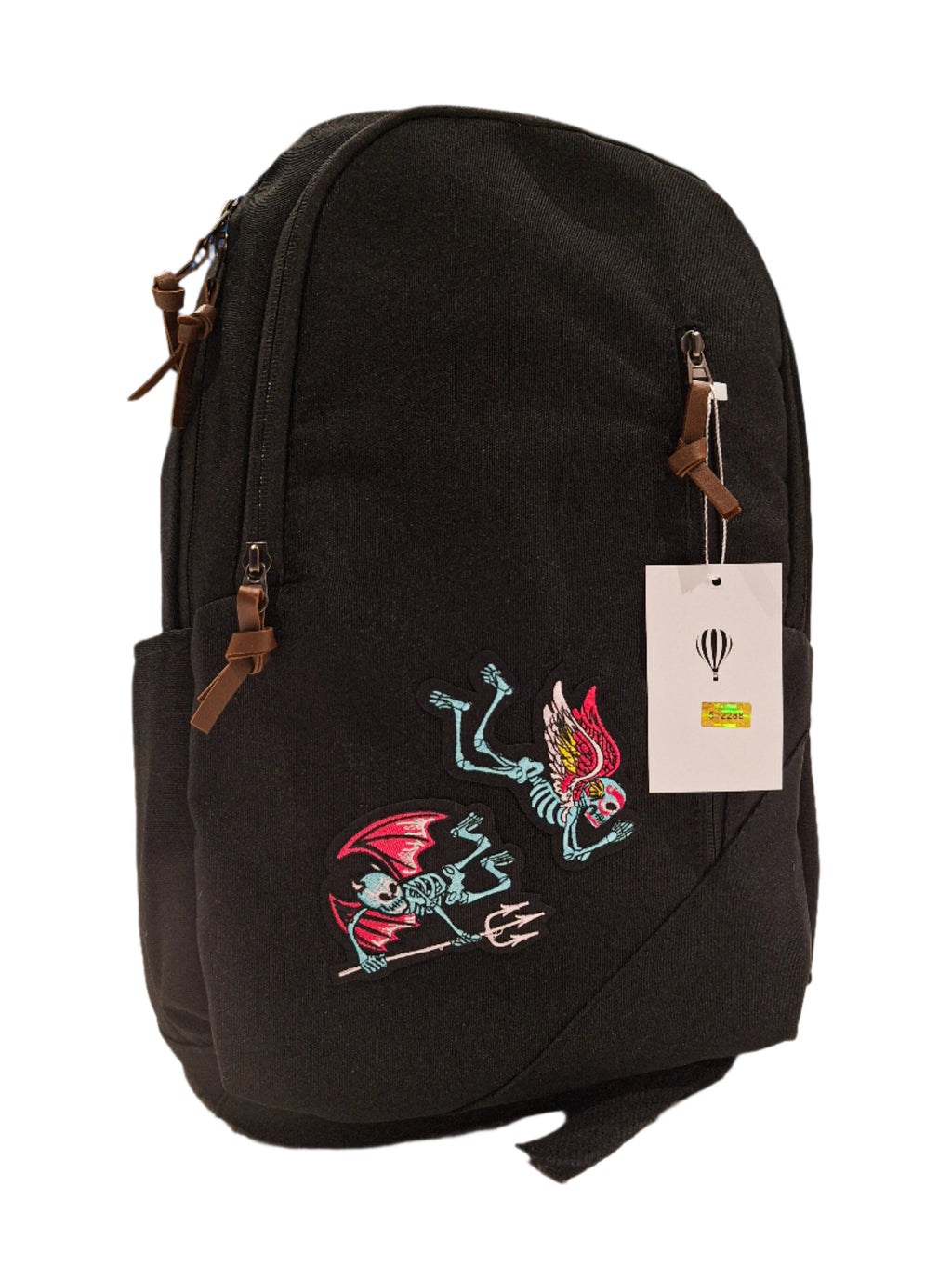 Mill The Sky: DEVILUXE Padded Artistic Vibrant Limited Run Themed Canvas Rucksack Backpack Mill The Sky