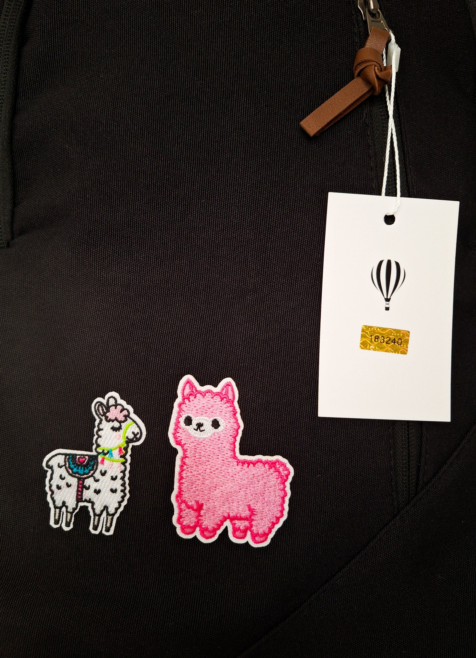 Mill The Sky: Llamalicious Padded Artistic Vibrant Canvas Rucksack Backpack For School Work Travel Mill The Sky